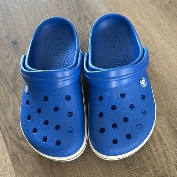 NWOT CROCS BAYA CLOG IN BLUE M4 W6 - Picture 3 of 5